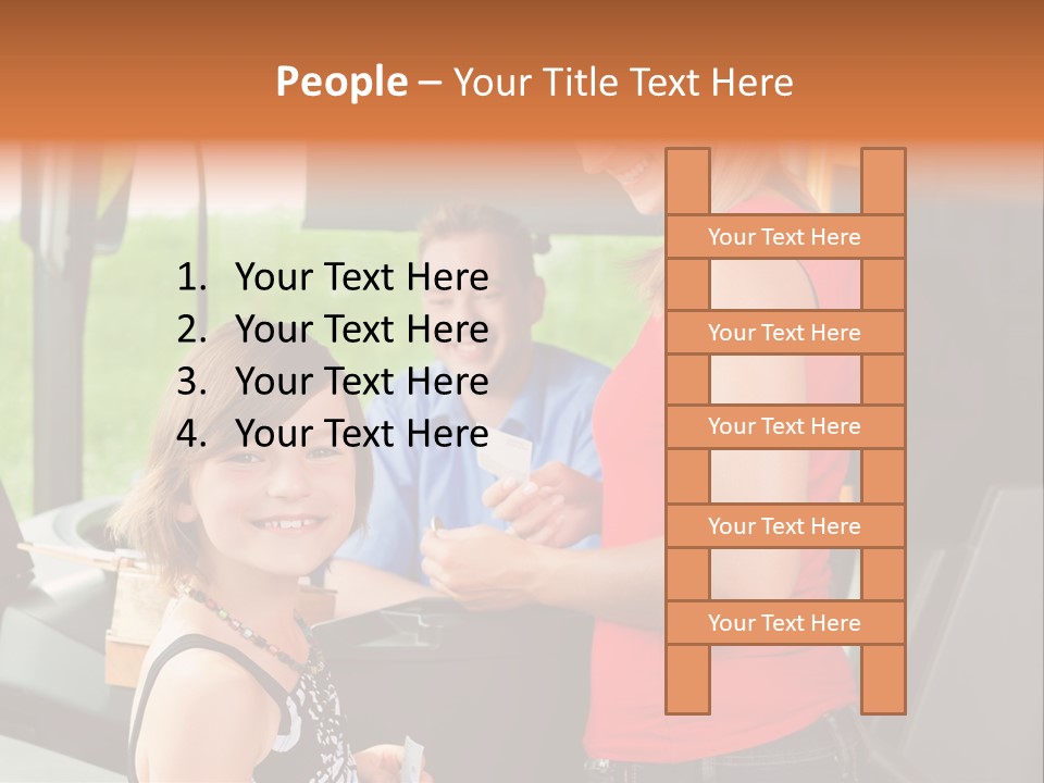 Caucasian Leg Background PowerPoint Template