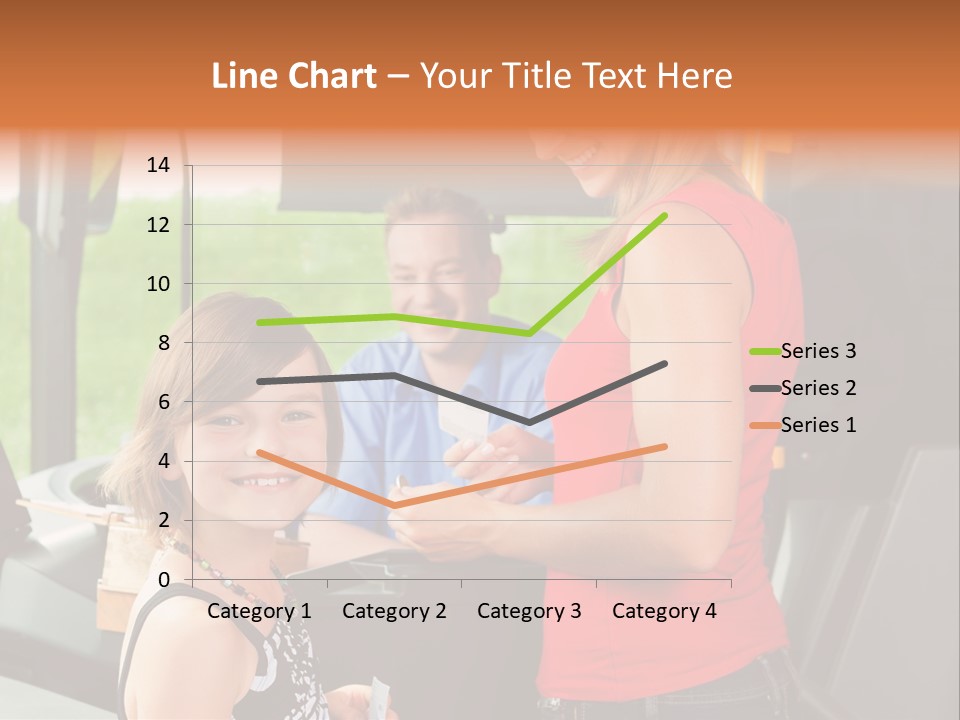 Caucasian Leg Background PowerPoint Template