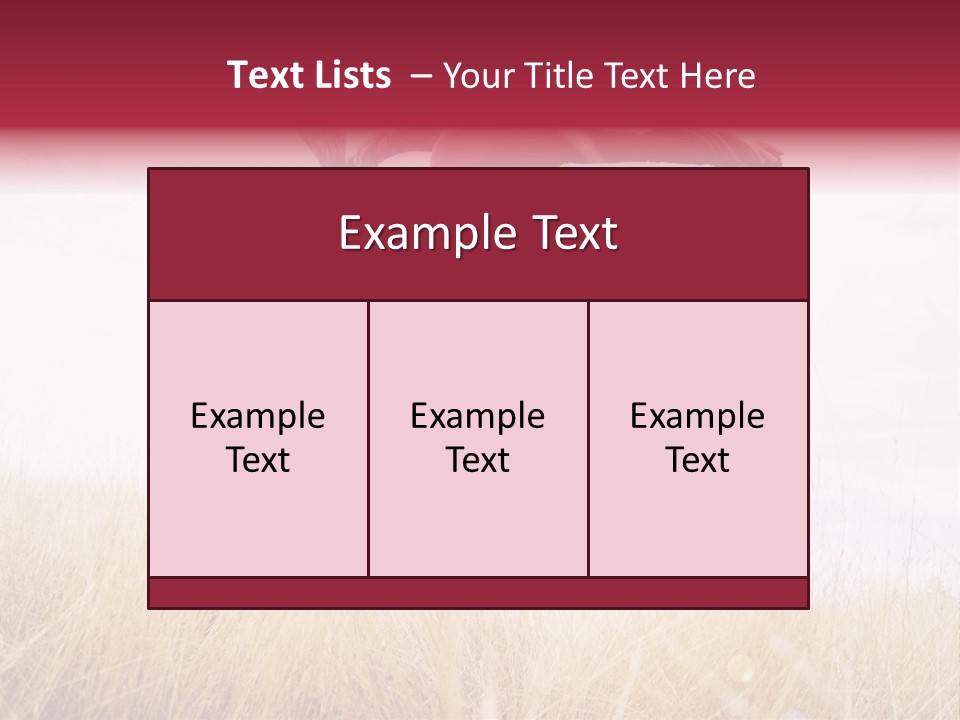 A Woman Jumping In The Air In A Field PowerPoint Template