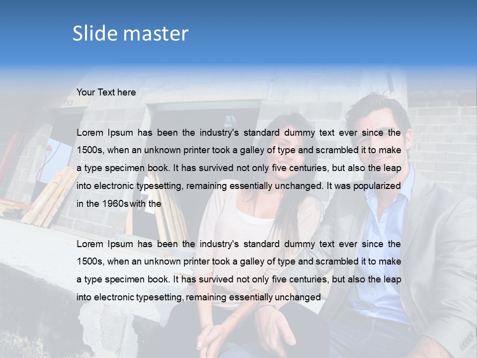 Objects Concepts Shelf PowerPoint Template