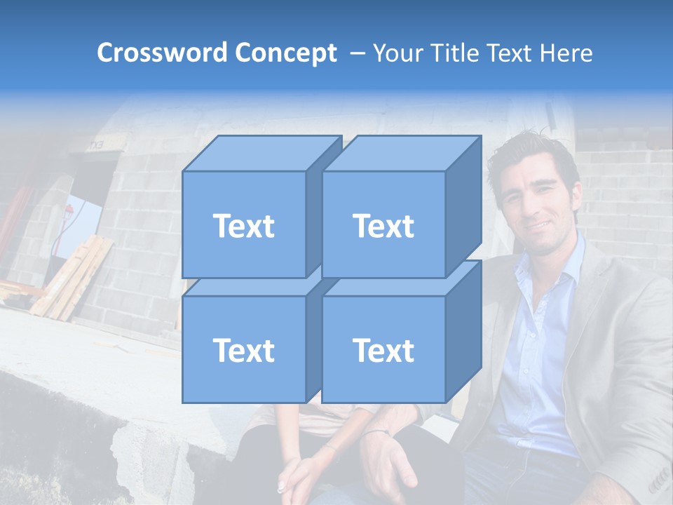 Objects Concepts Shelf PowerPoint Template