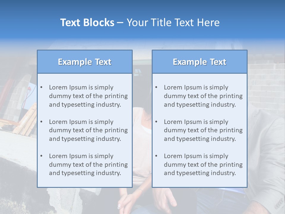 Objects Concepts Shelf PowerPoint Template