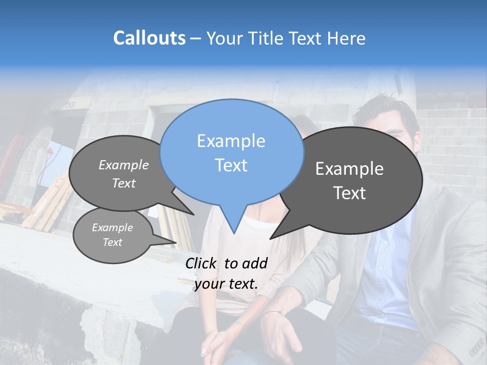 Objects Concepts Shelf PowerPoint Template