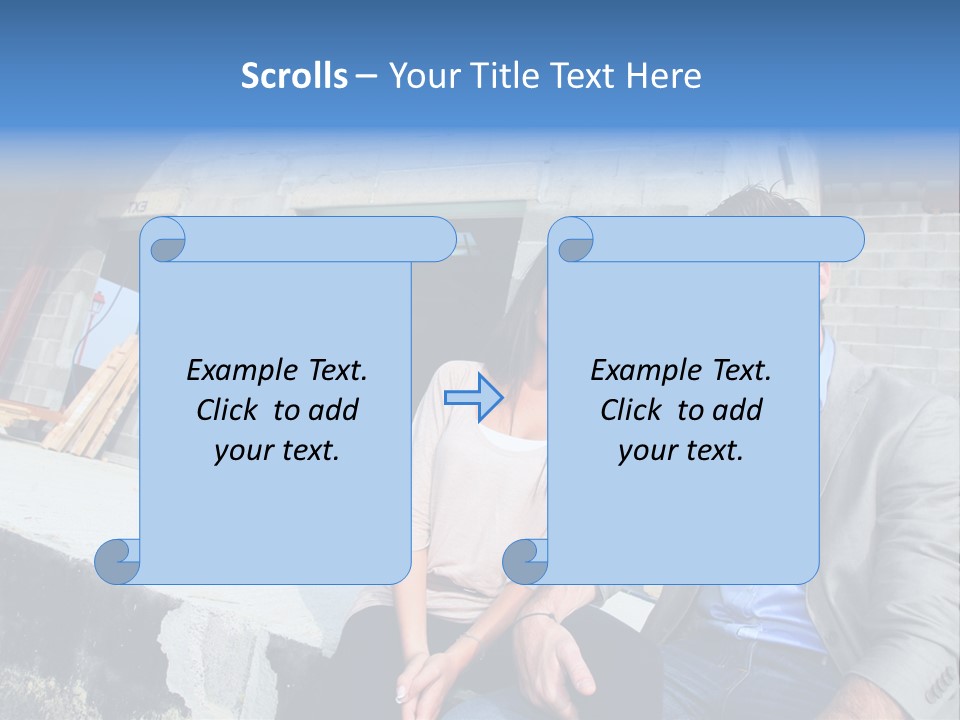 Objects Concepts Shelf PowerPoint Template