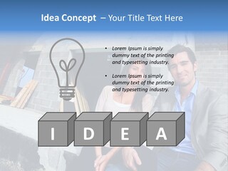 Objects Concepts Shelf PowerPoint Template