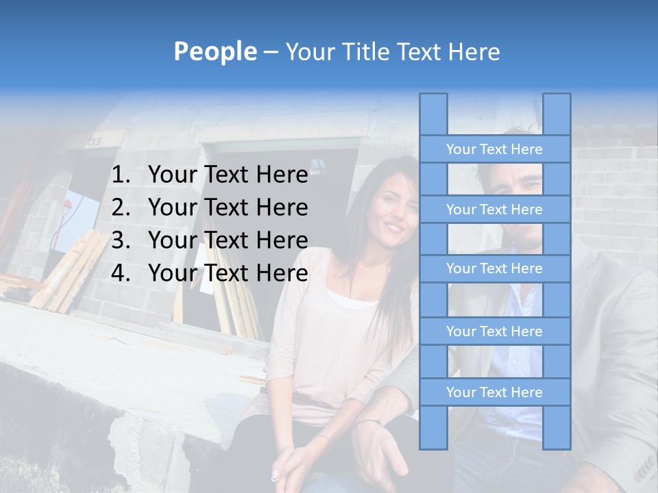 Objects Concepts Shelf PowerPoint Template