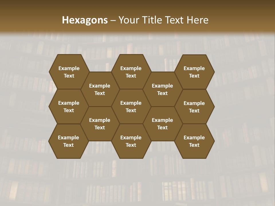 Objects Concepts Shelf PowerPoint Template