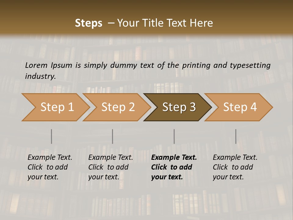 Objects Concepts Shelf PowerPoint Template