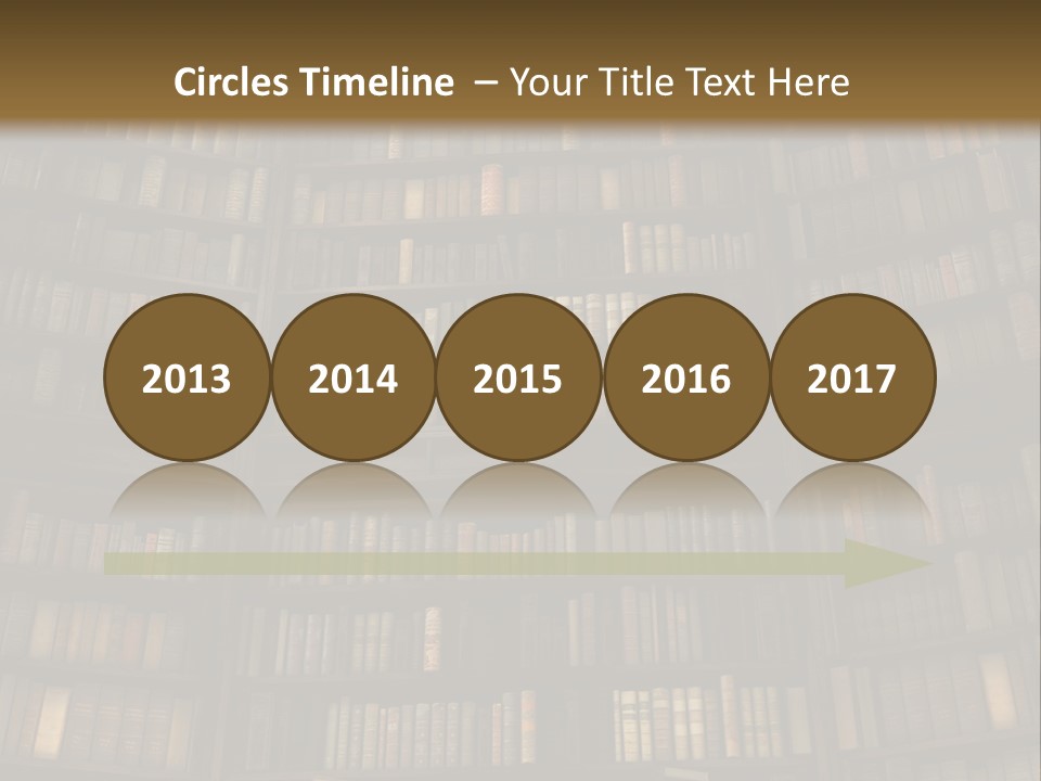 Objects Concepts Shelf PowerPoint Template