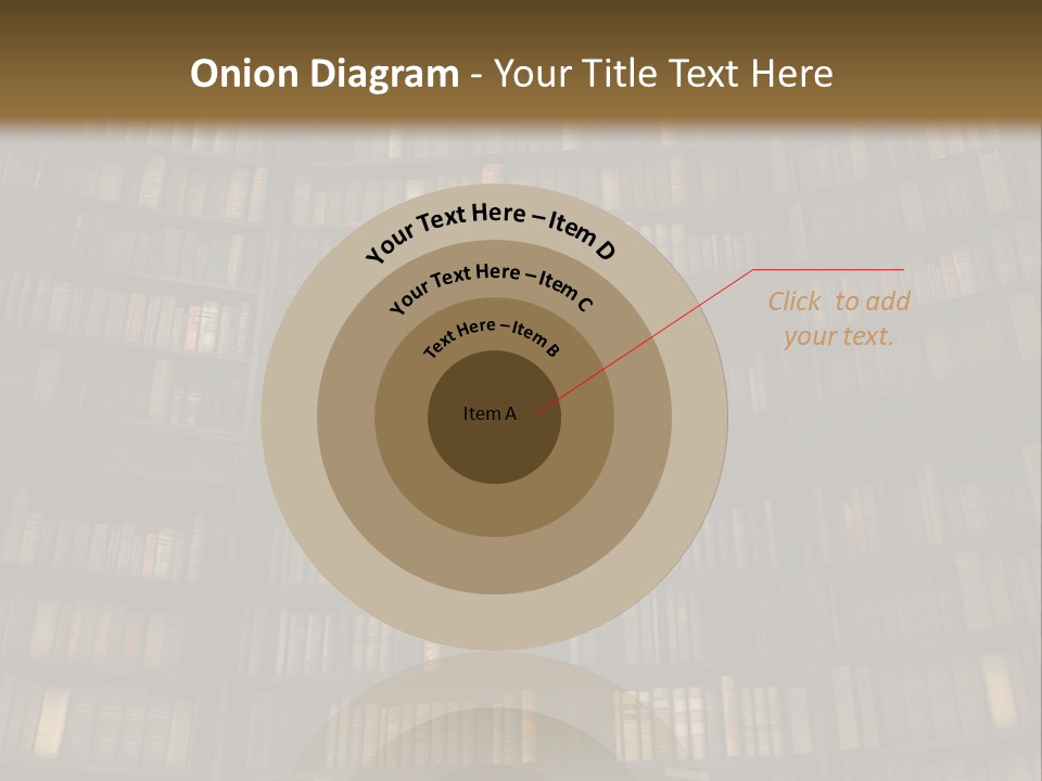 Objects Concepts Shelf PowerPoint Template