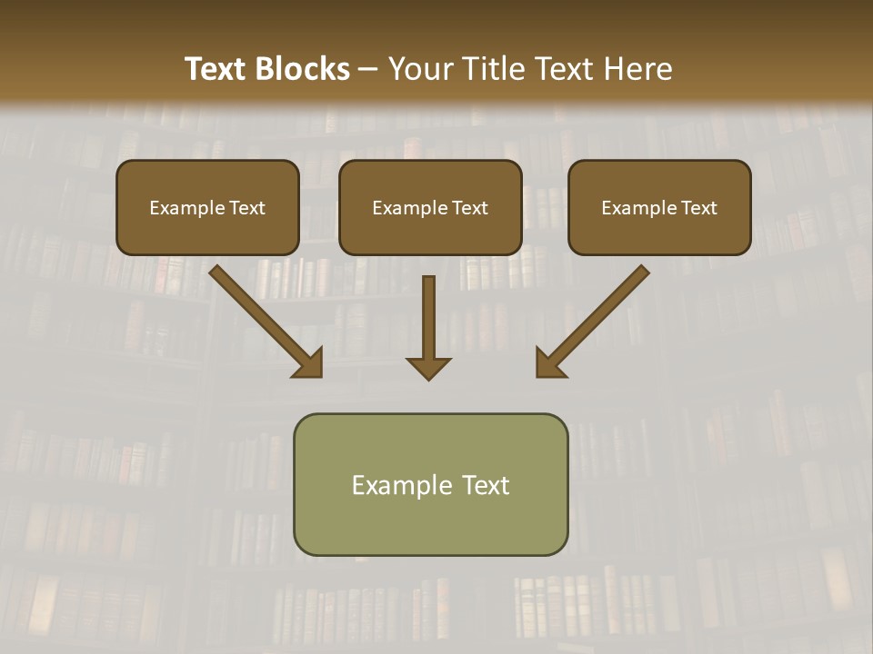 Objects Concepts Shelf PowerPoint Template
