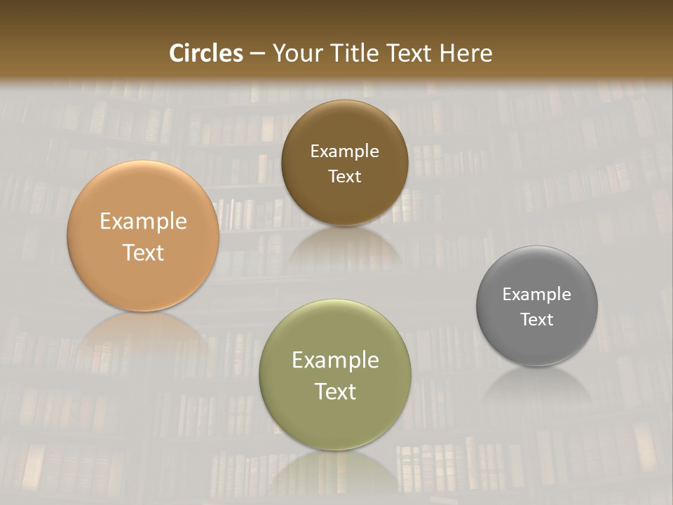 Objects Concepts Shelf PowerPoint Template