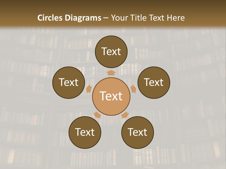Objects Concepts Shelf PowerPoint Template