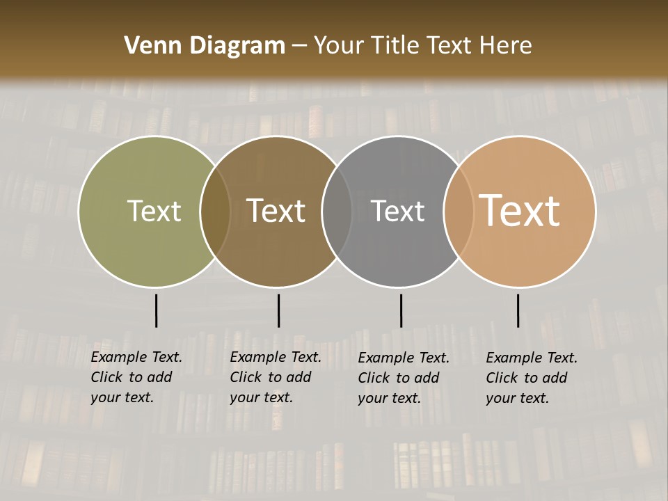 Objects Concepts Shelf PowerPoint Template