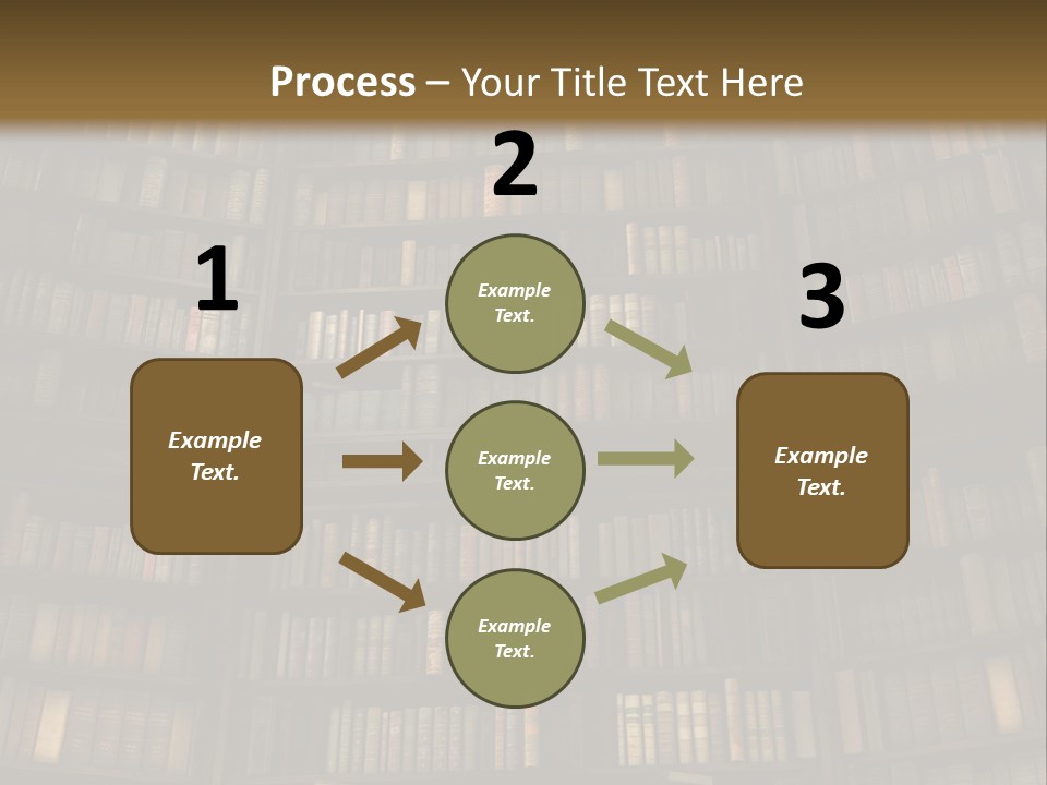 Objects Concepts Shelf PowerPoint Template