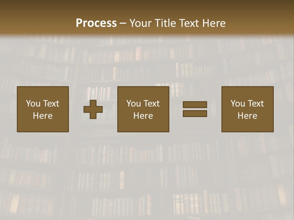 Objects Concepts Shelf PowerPoint Template