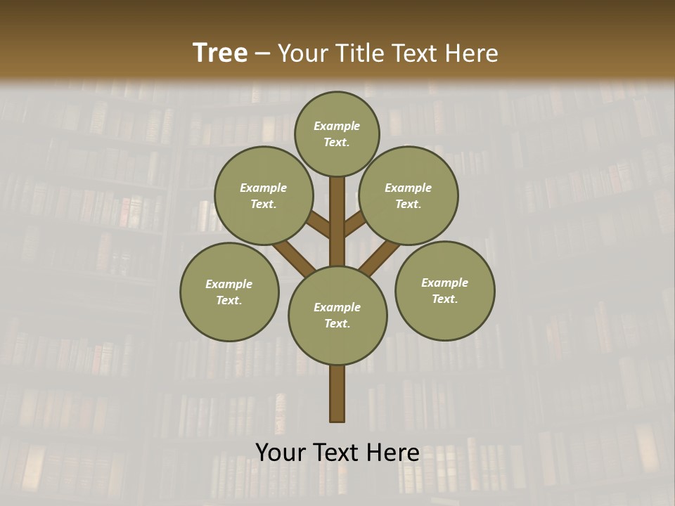 Objects Concepts Shelf PowerPoint Template