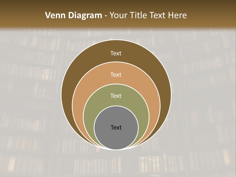 Objects Concepts Shelf PowerPoint Template