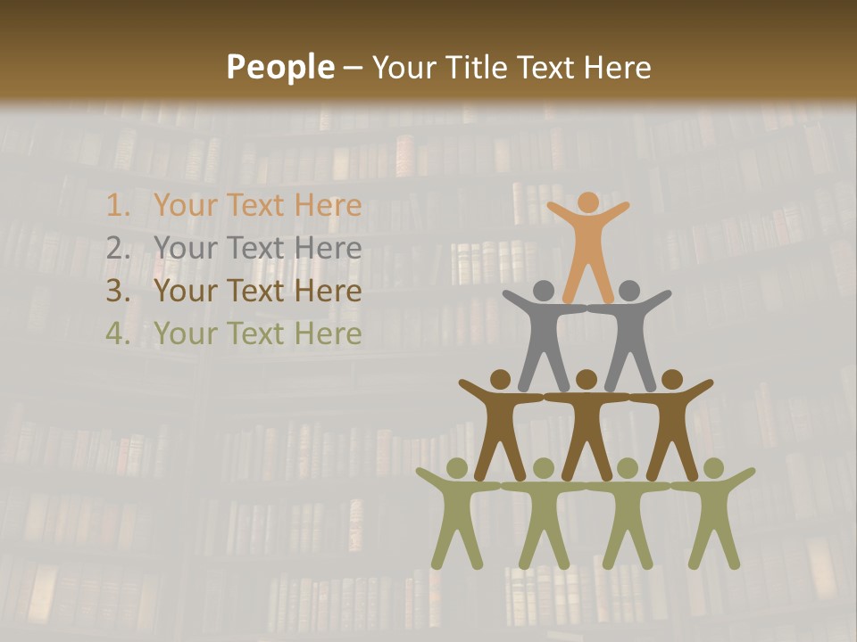 Objects Concepts Shelf PowerPoint Template