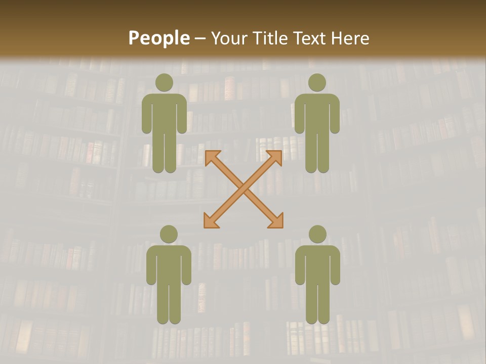 Objects Concepts Shelf PowerPoint Template