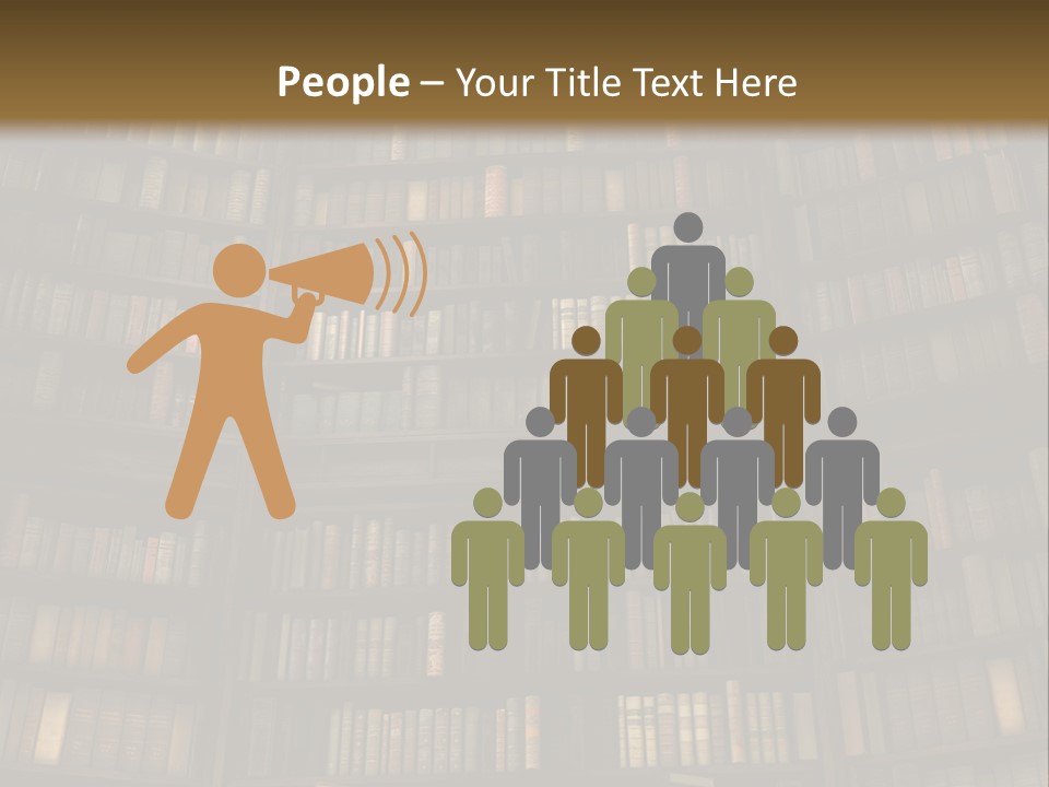 Objects Concepts Shelf PowerPoint Template