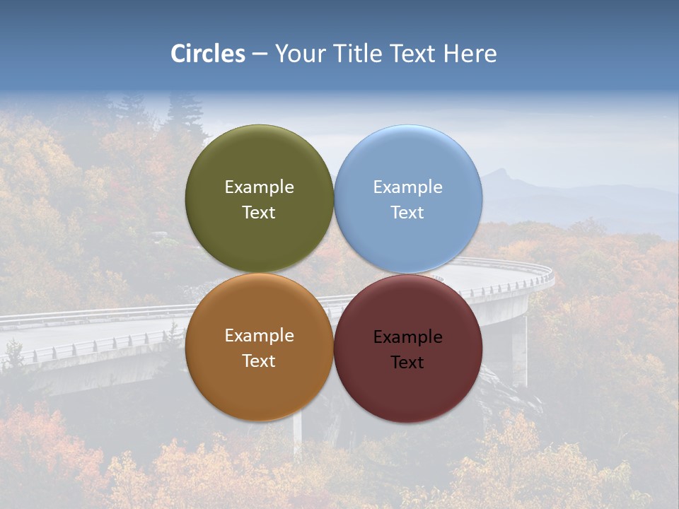 National Forest Nature Trees PowerPoint Template