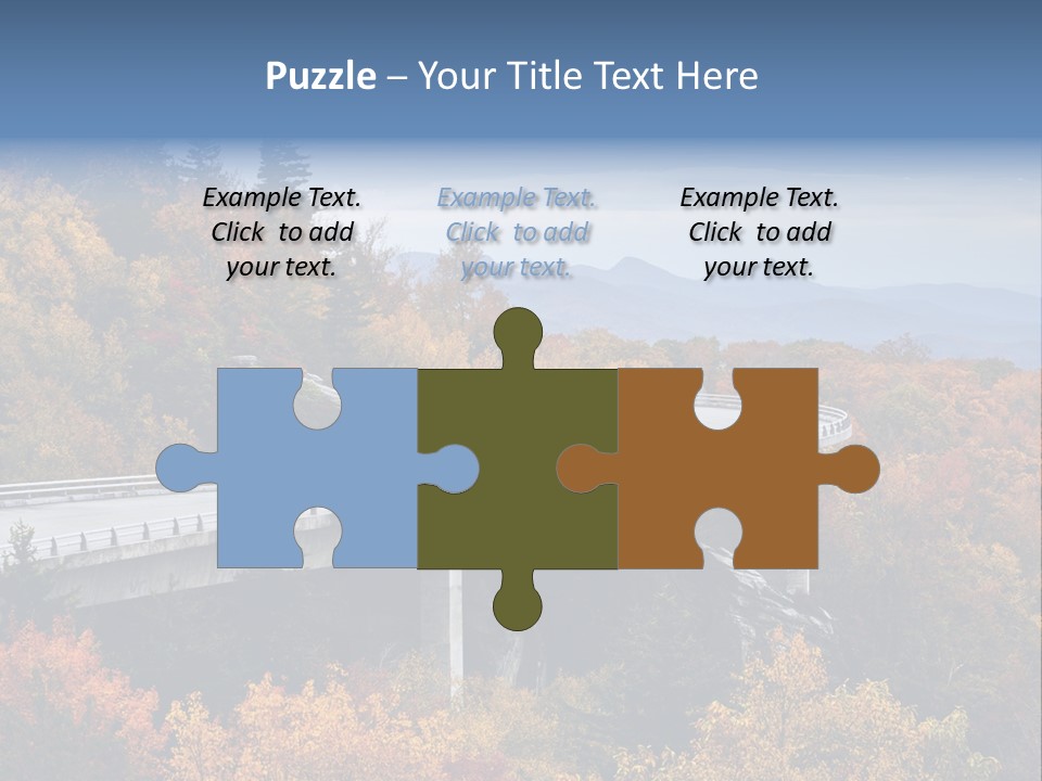 National Forest Nature Trees PowerPoint Template