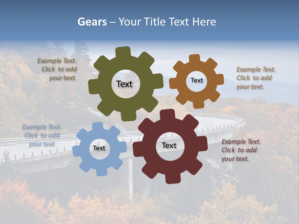 National Forest Nature Trees PowerPoint Template