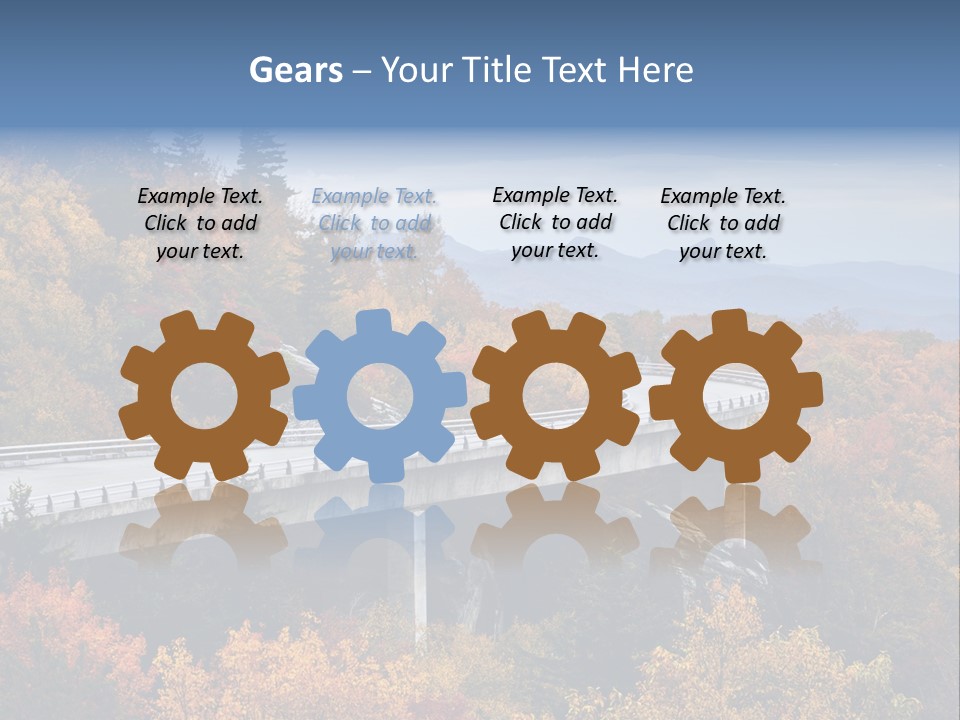 National Forest Nature Trees PowerPoint Template