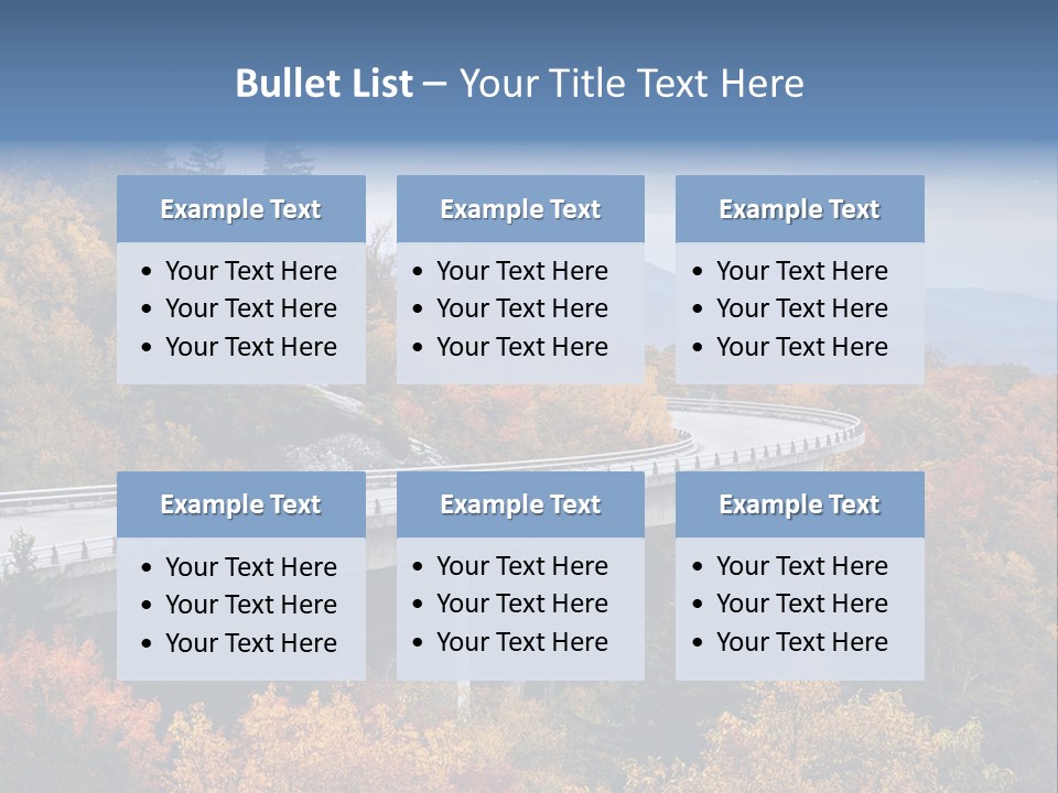 National Forest Nature Trees PowerPoint Template