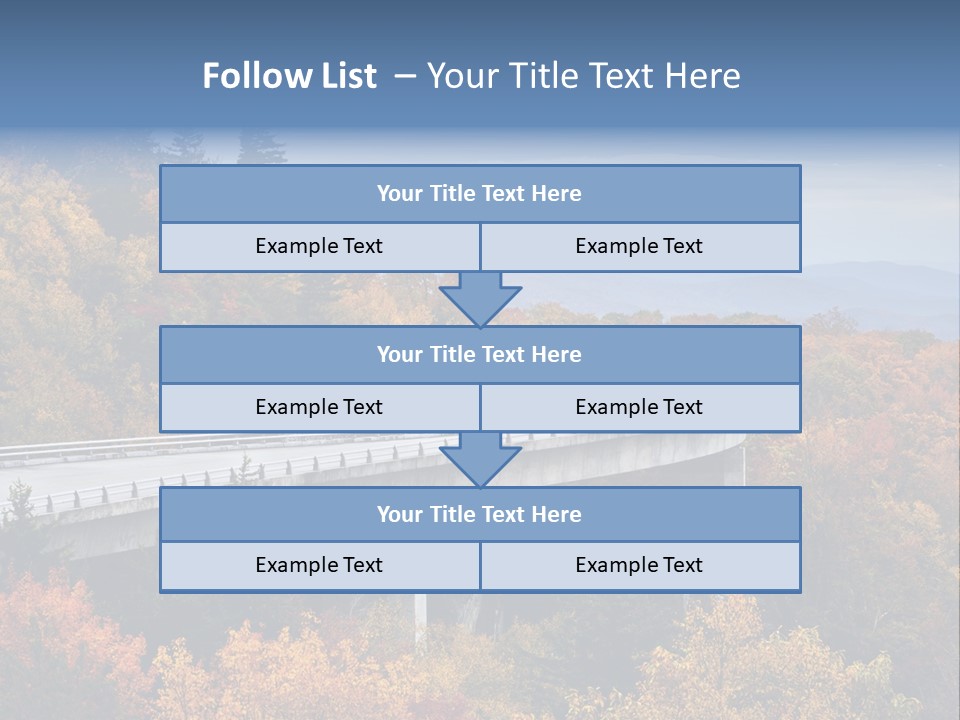 National Forest Nature Trees PowerPoint Template