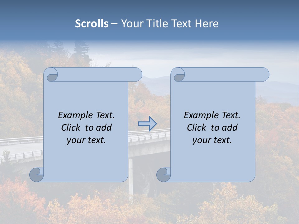 National Forest Nature Trees PowerPoint Template