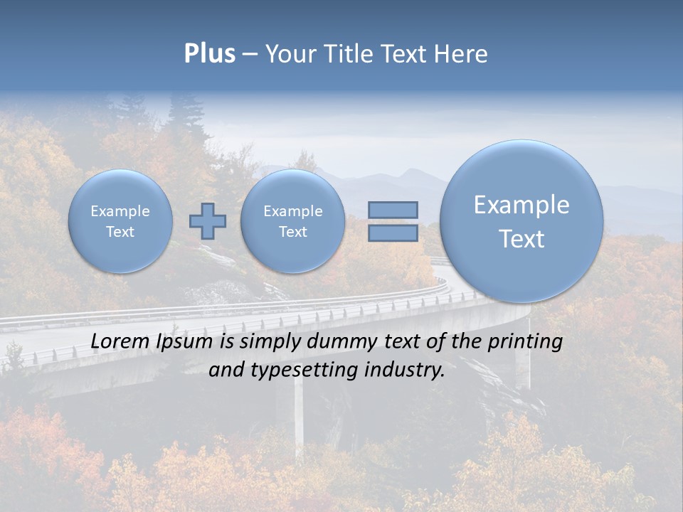 National Forest Nature Trees PowerPoint Template