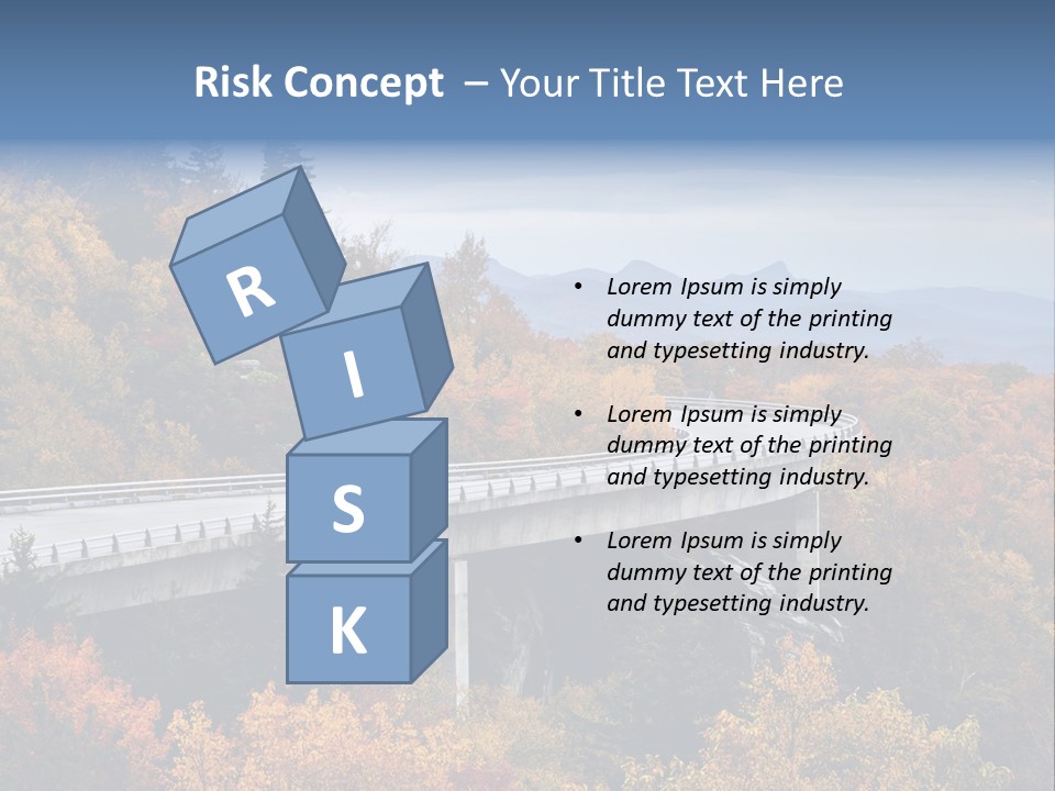 National Forest Nature Trees PowerPoint Template
