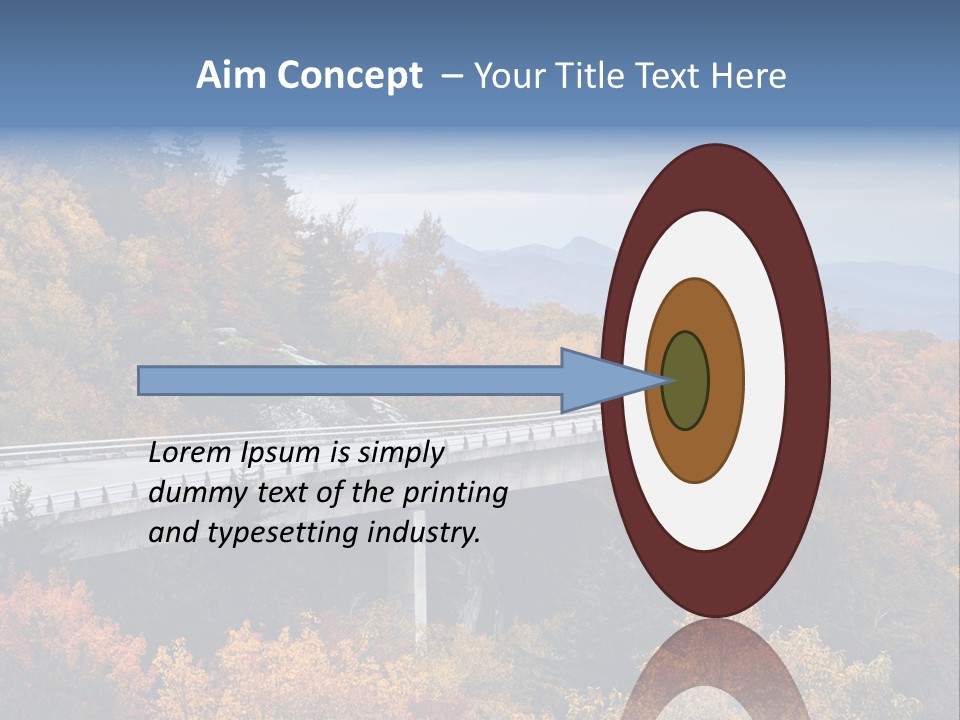 National Forest Nature Trees PowerPoint Template