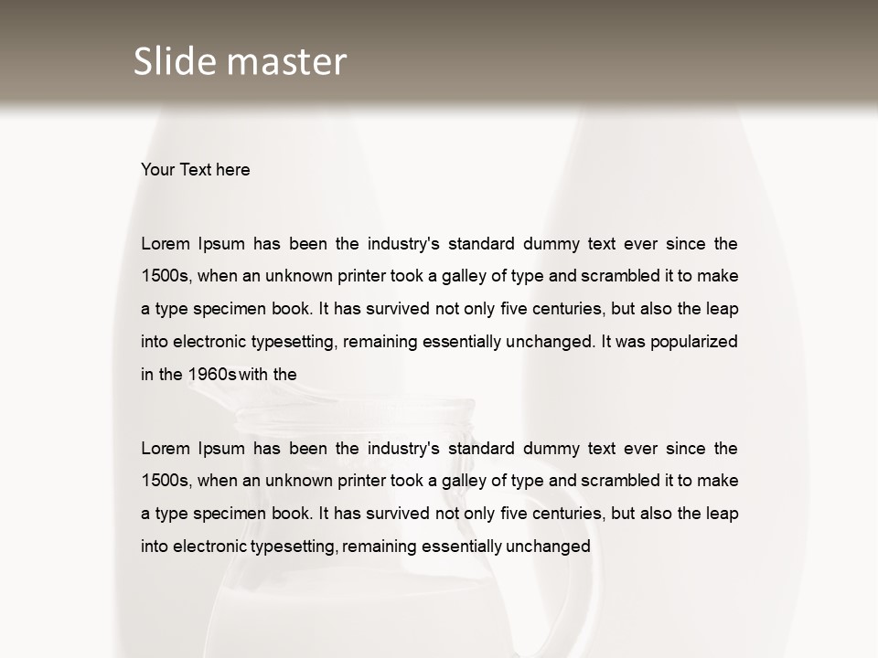 Residential Classical Plumbing PowerPoint Template