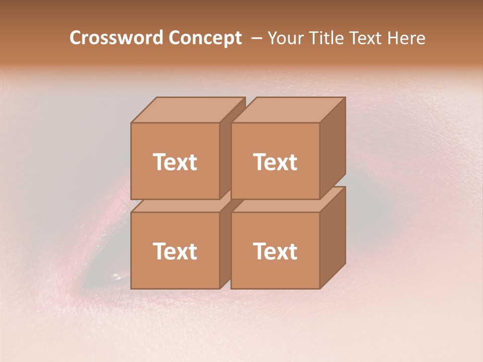 Part Brown Females PowerPoint Template