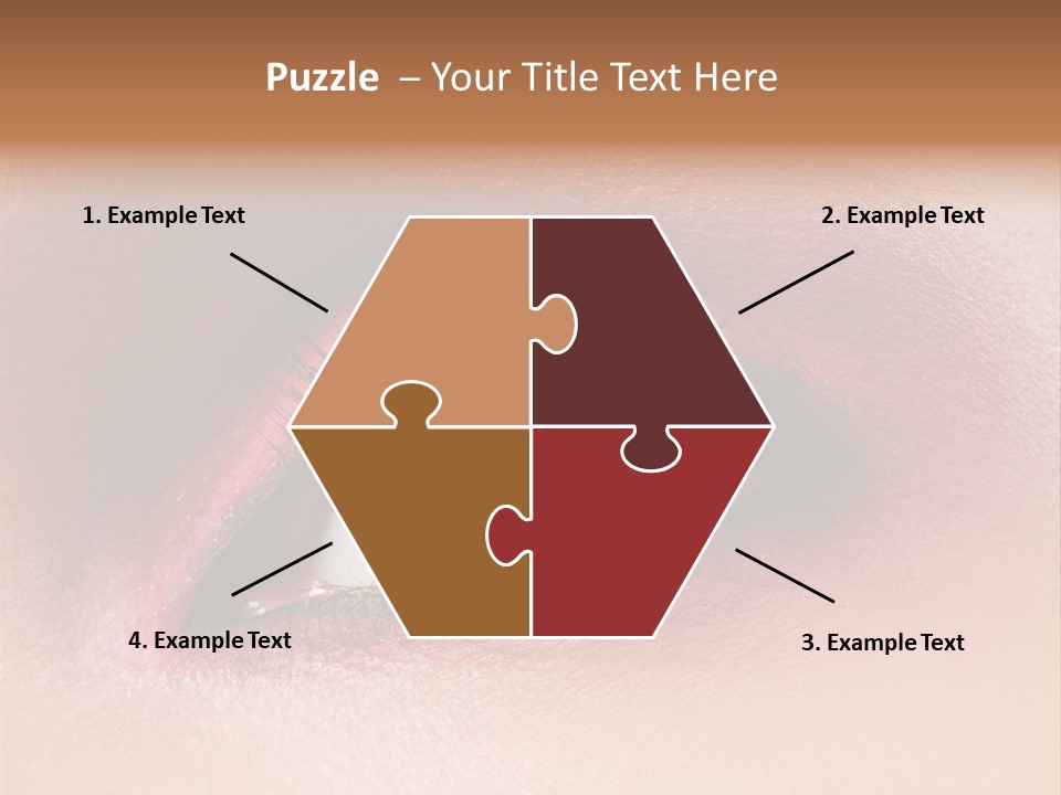 Part Brown Females PowerPoint Template