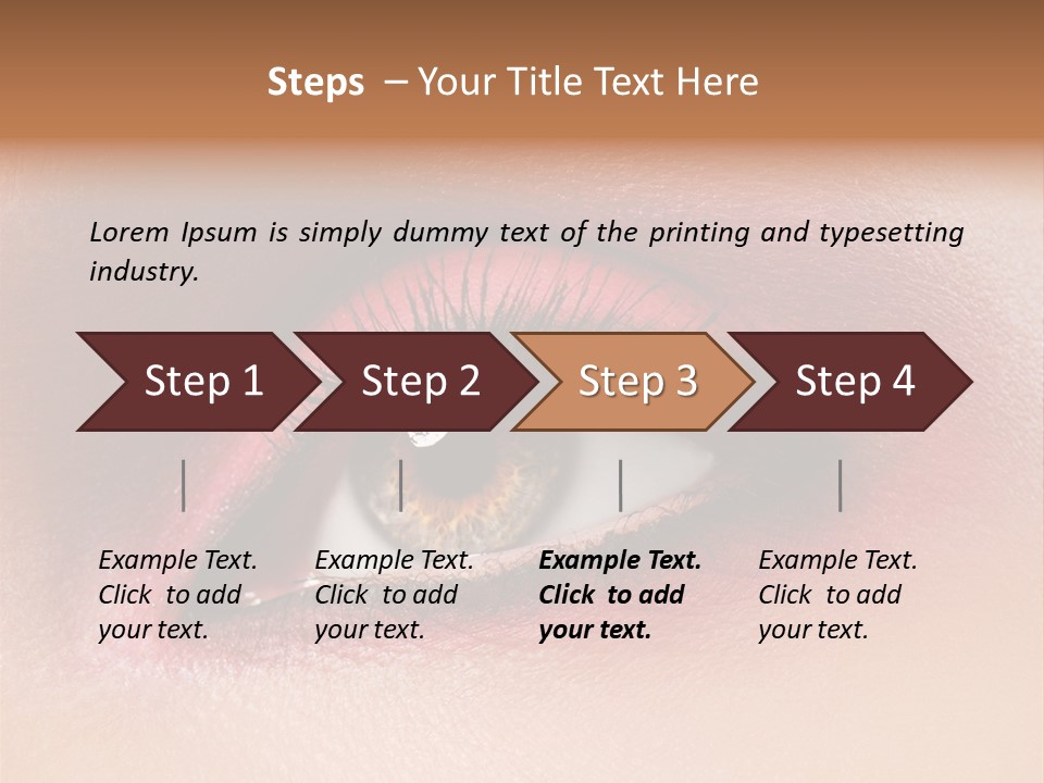 Part Brown Females PowerPoint Template