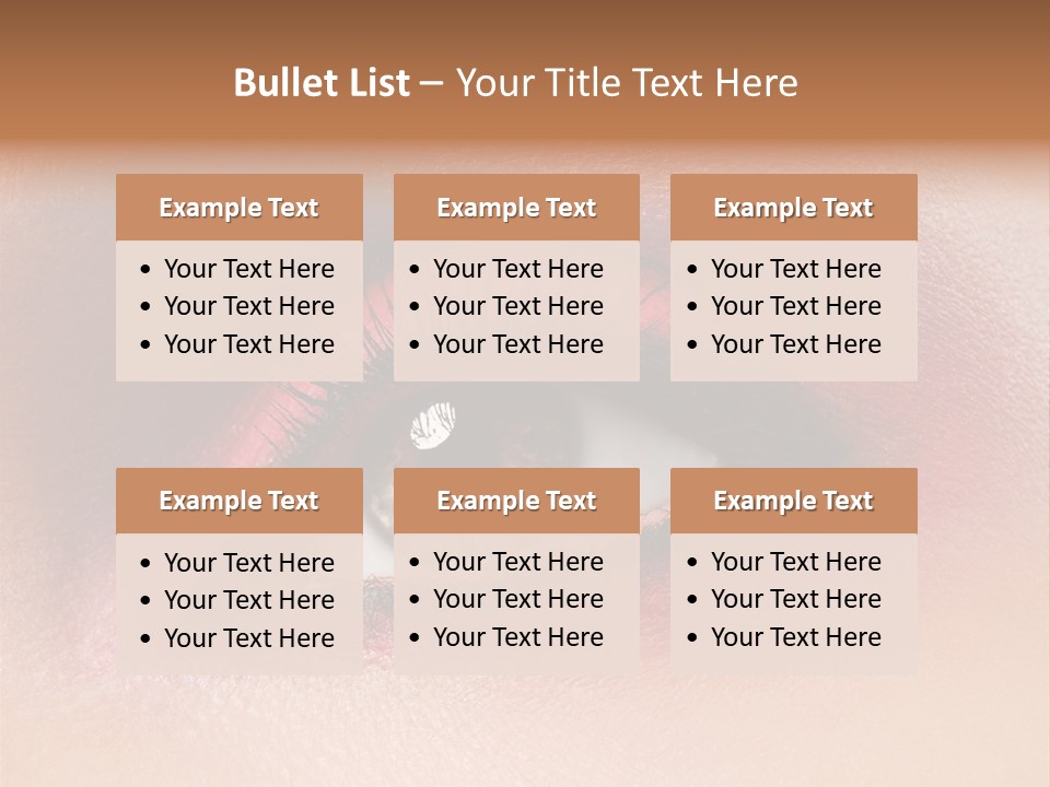 Part Brown Females PowerPoint Template