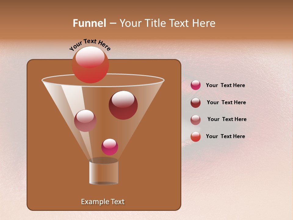 Part Brown Females PowerPoint Template