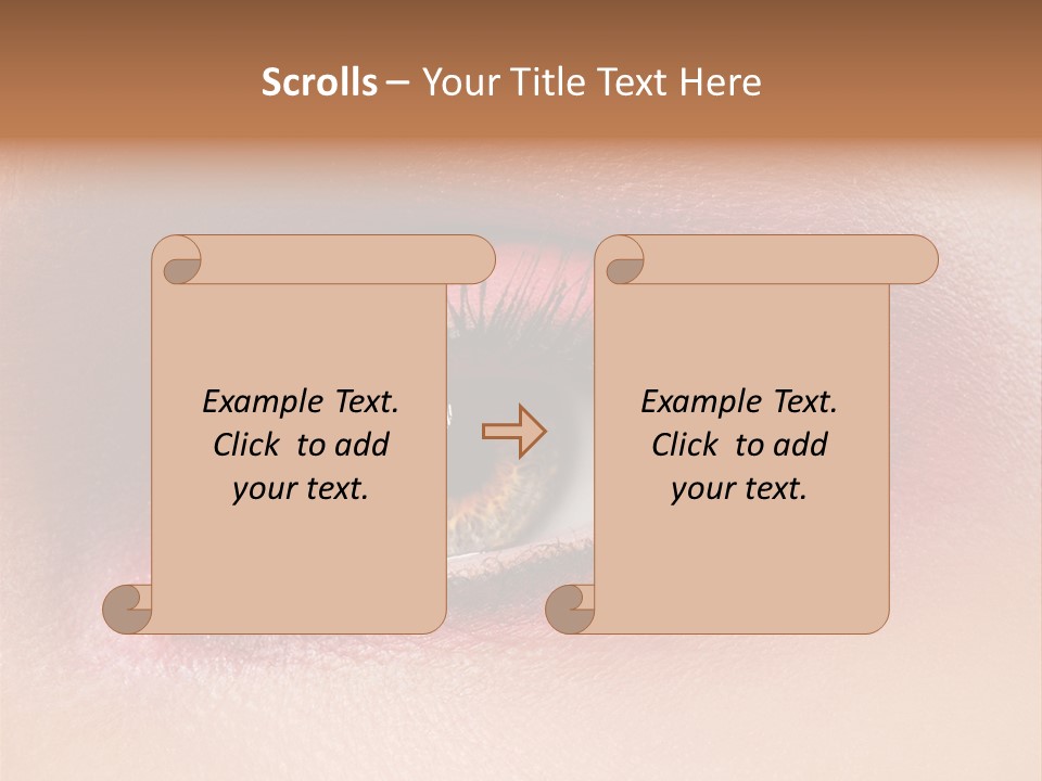 Part Brown Females PowerPoint Template