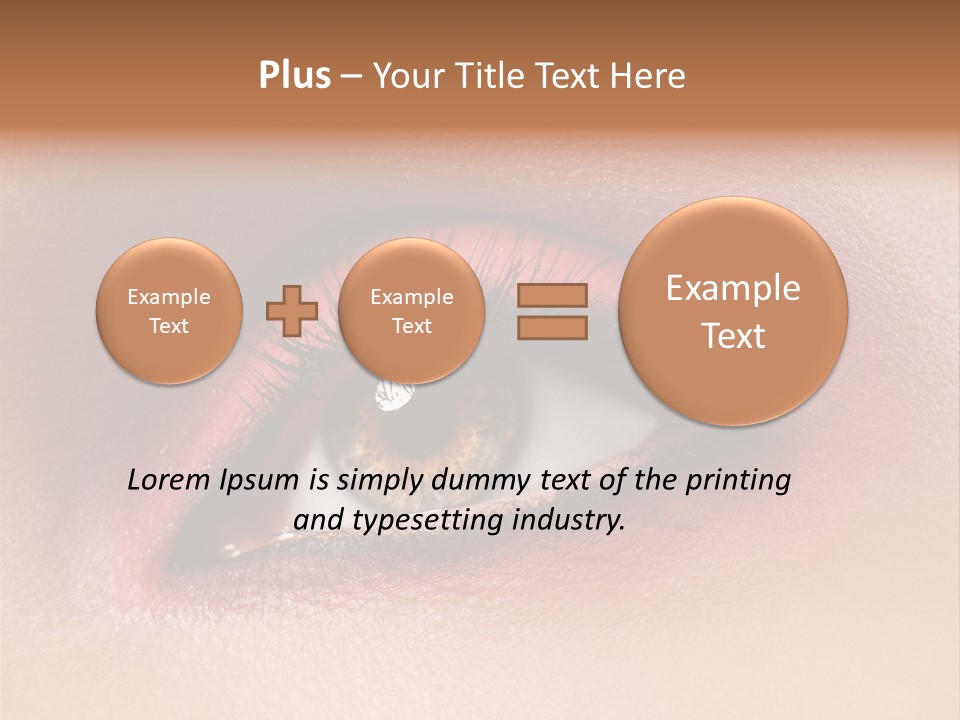 Part Brown Females PowerPoint Template