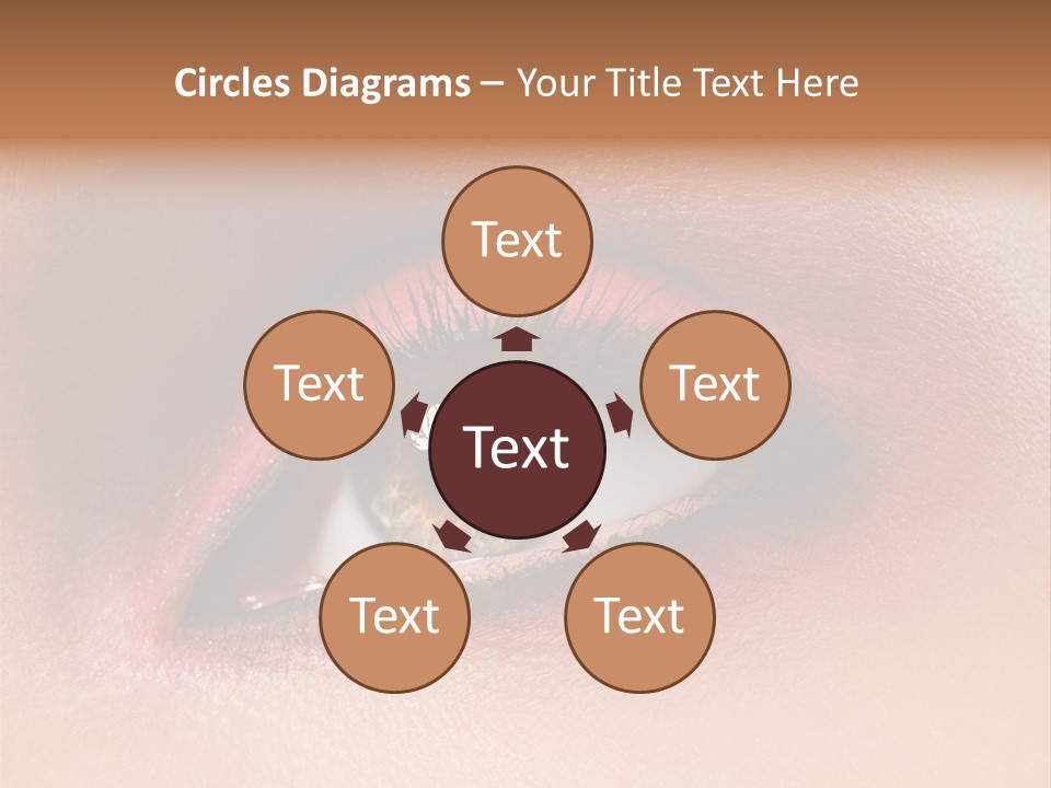 Part Brown Females PowerPoint Template