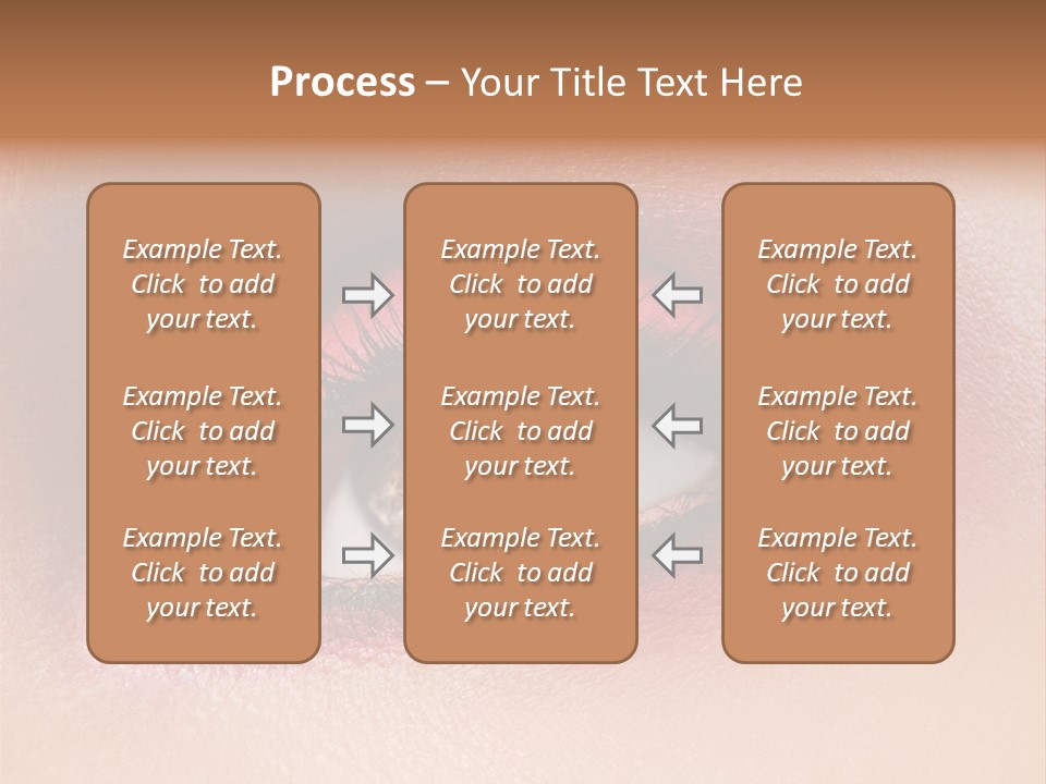 Part Brown Females PowerPoint Template