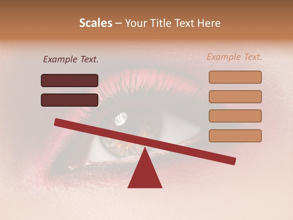 Part Brown Females PowerPoint Template