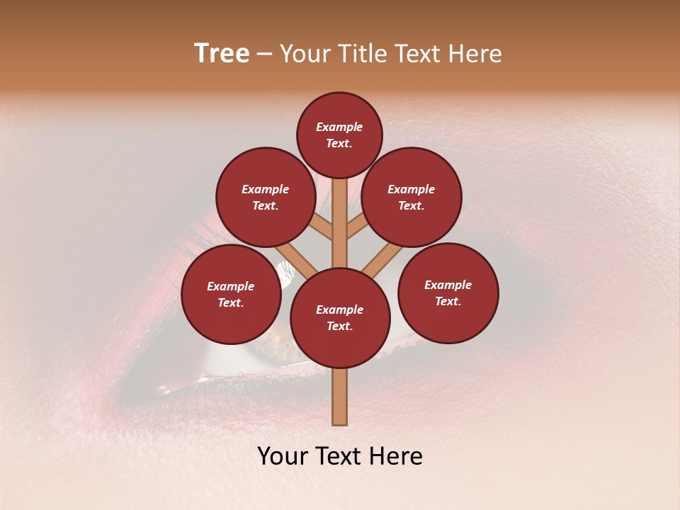 Part Brown Females PowerPoint Template