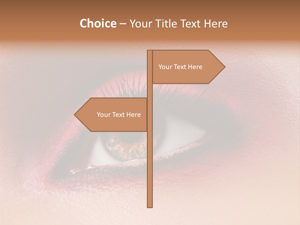 Part Brown Females PowerPoint Template