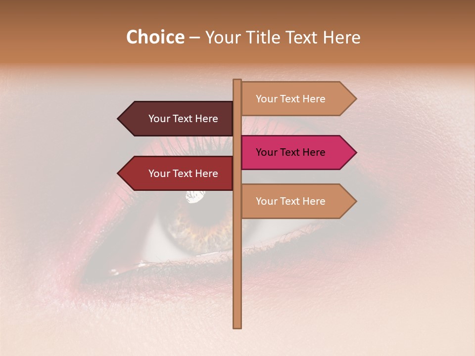 Part Brown Females PowerPoint Template