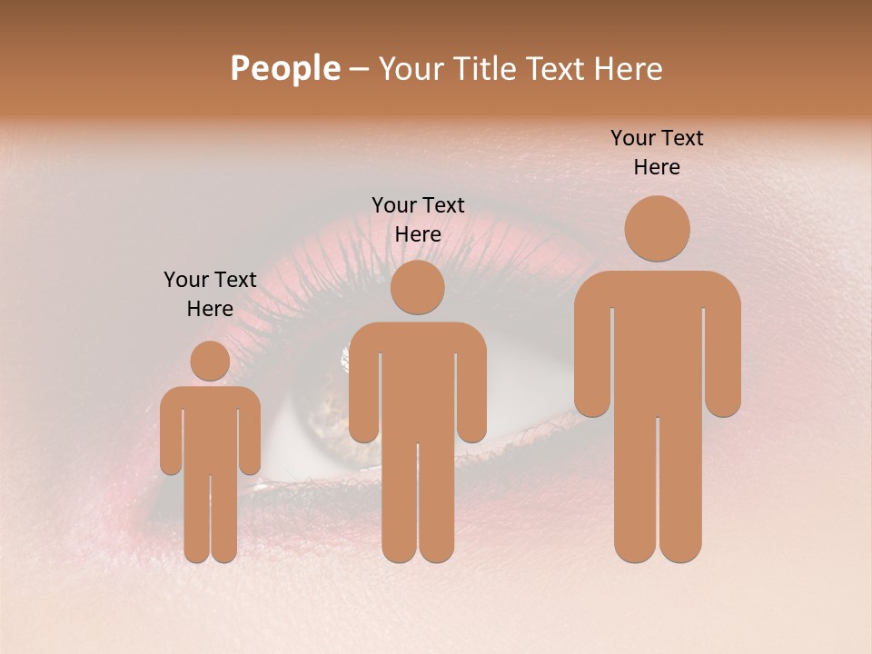 Part Brown Females PowerPoint Template